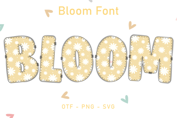 Discover Bloom: The Sweet Color Font for Modern Creatives