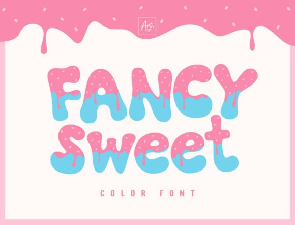 Fancy Sweet: A Playful Font for Dessert and Kids' Projects