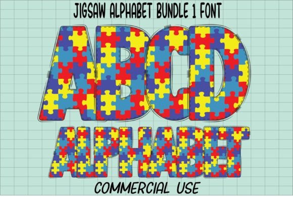 Jigsaw Alphabet: A Typeface That Connects and Delights