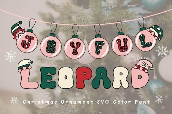 Joyful Leopard: Adding Festive Groove to Your Designs