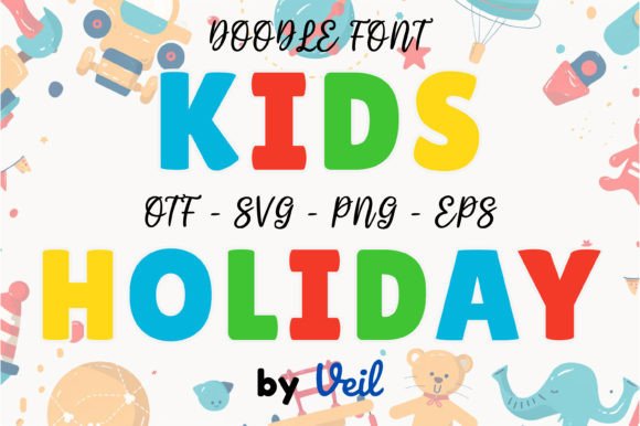 Kids Holiday: Capturing Childhood Joy in Every Letter