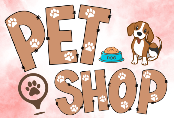 Pet Shop: The Adorable Display Font for Animal Lovers