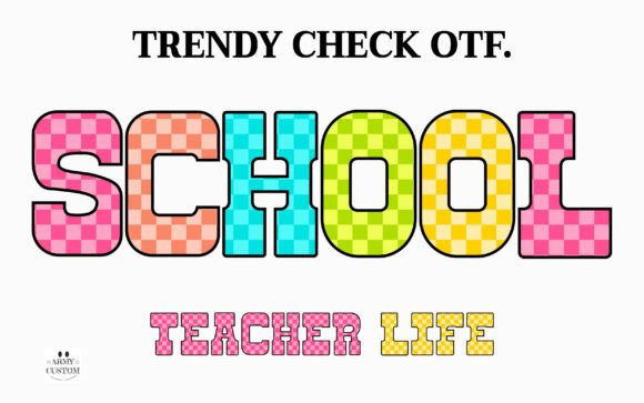 Step to the Head of the Class with Trendy Check