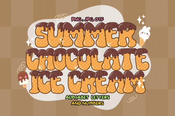 Summer Chocolate Ice Cream: A Sweet Addition to Your Design Toolkit