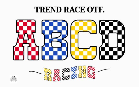 Trend Race: A High-Octane Font for Bold Design